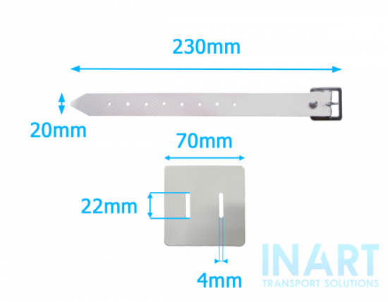 Punched PVC with Strap